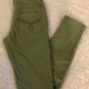 Alloy Apparel Womens Light Green Jeans Size 9x35